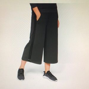 Under Amour Featherweight Fleece Wide Leg Crop Pants
